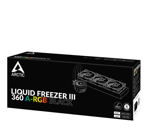 Arctic Liquid Freezer III ARGB 360 3x120mm - 1224976 - zdjęcie 6